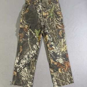Russell Outdoors Pants Youth Large 14-18 Camo Cargo‎ Hunting Hiking Outdoors